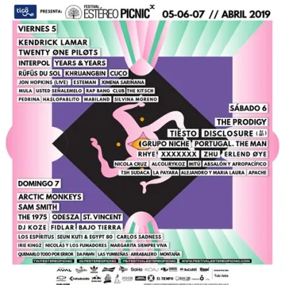 Festival Estéreo Picnic 2019: Uma explosão de música e cultura colombiana que consolidou a posição de Wilo Acosta como um dos principais DJs da América Latina